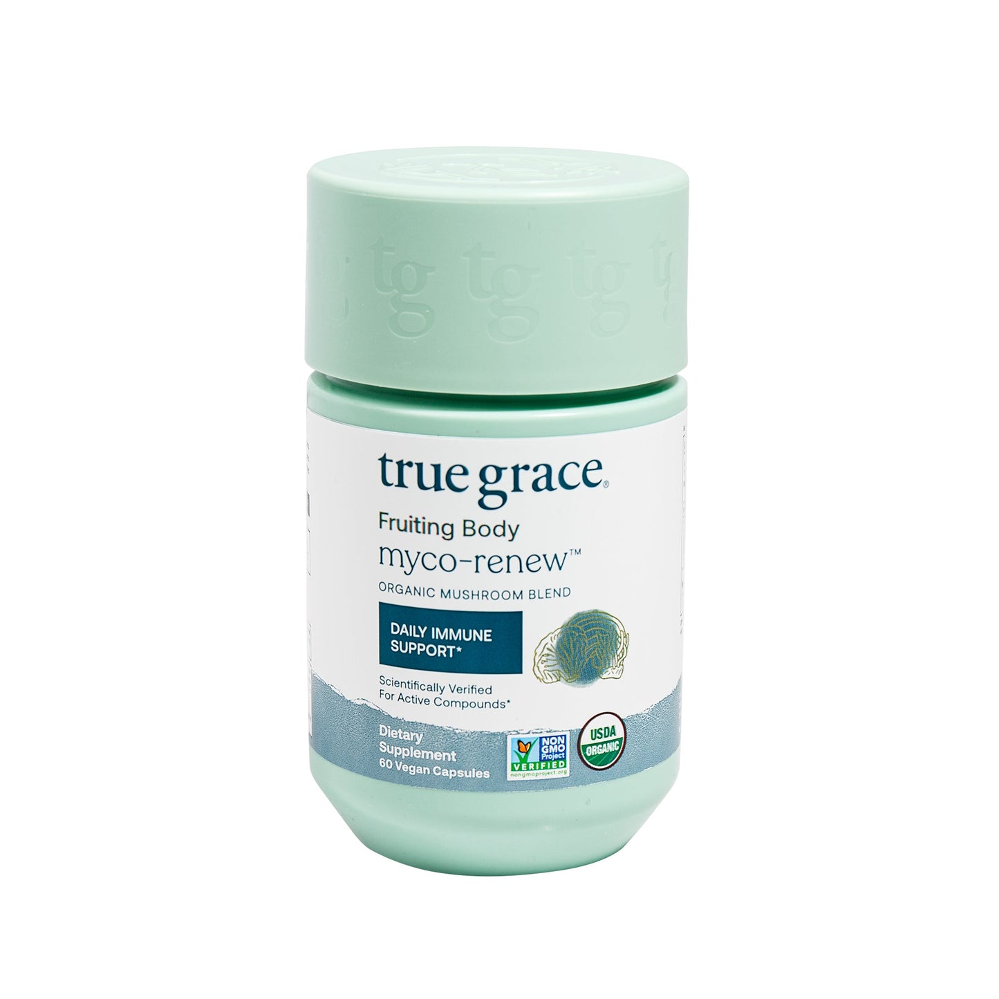 True Grace Organic Myco-Renew Mushroom Blend Capsules (60 count) #10085162