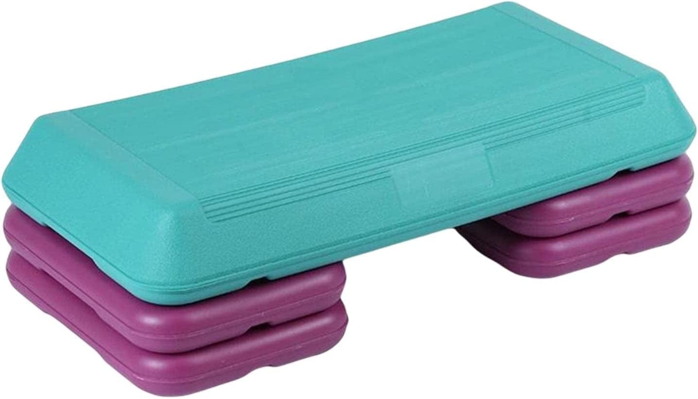 UGPLM Fitness Pedal Silent Non Slip Adjustable Portable Durable Board, Aerobic Step Trainer for Child Adults Gym Balancing Training