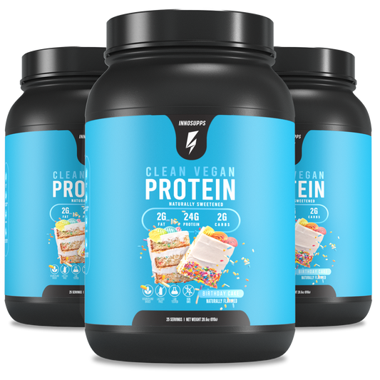 3 Tubs of Clean Vegan Protein