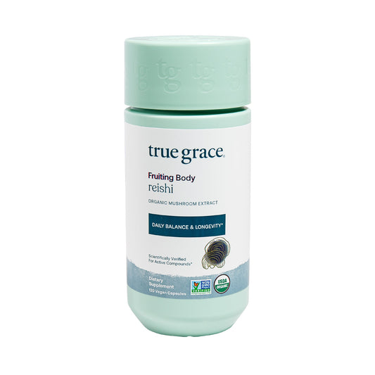 True Grace Organic Reishi Mushroom Extract Capsules (120 count) #10085161