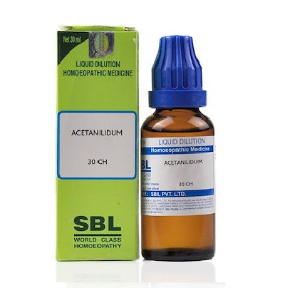 Acetanilidum Homeopathy Dilution 6C, 30C, 200C, 1M, 10M, CM