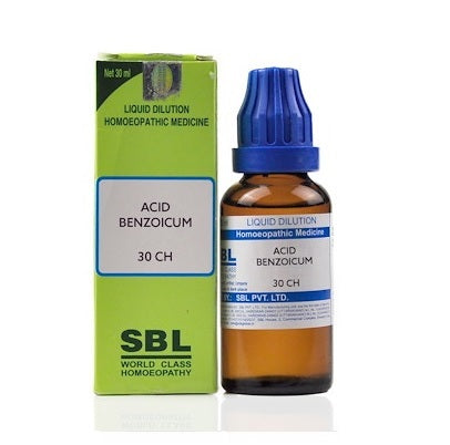 Acidum Benzoicum Homeopathy Dilution 6C, 30C, 200C, 1M, 10M, CM