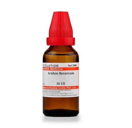 Acidum Boracicum homeopathy Dilution 6C, 30C, 200C, 1M