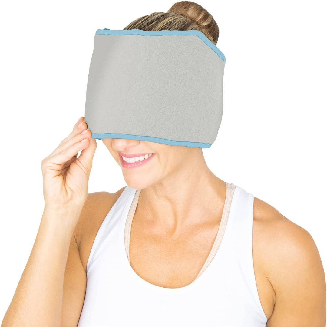 Vive Health Hot & Cold Migraine Relief Head Wrap - Headache Relief Wrap