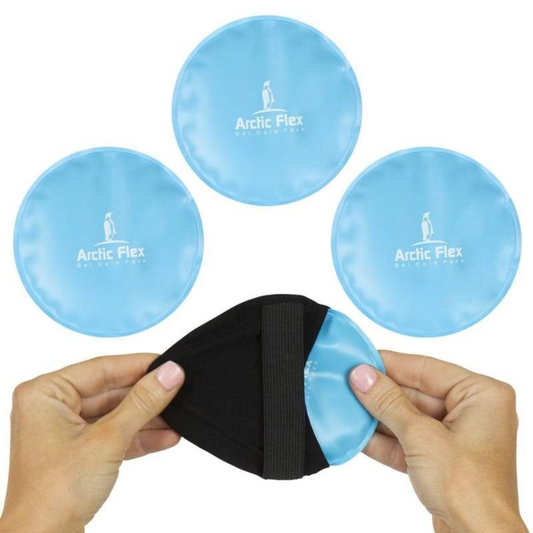 Vive Health Arctic Flex Round Gel Ice Packs - Hot & Cold Therapy - Senior.com Ice Packs