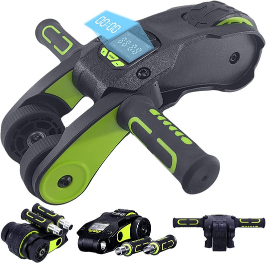 Ab Roller, Ab Roller Wheel with Intelligent Display, Ab Roller for Abs Workout, Exercise Equipment, Ab Wheel Roller for Home Gym Fitness, Ab Workout Equipment for Core Workout Abdominal Exercise