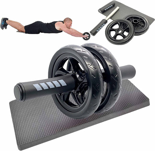 Ab Roller Wheel Abdominal Fitness Gym Exercise Equipment Core Workout Training