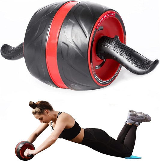 Ab Wheel Roller for Core Workout,Exercise Fitness Gym Equipment for Home Abs Rueda Para Abdominales,Roller for Abs Workouts Wheel Dolly Carver Machine Slide Rocket,Pesas Para Ejercicios Accessories