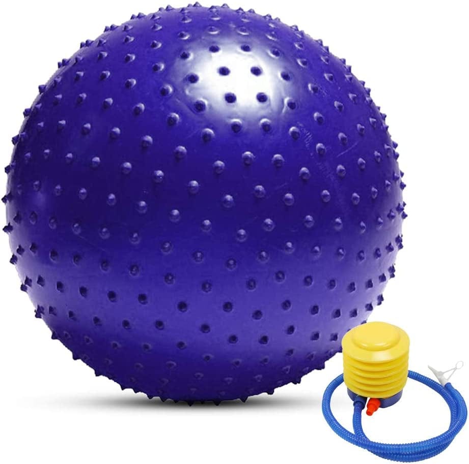 Anti-Burst Yoga Ball Thickened Stability Balance Ball Pilates Physical Fitness Exercise Ball 55CM/65CM/75CM Gift Air Pump
