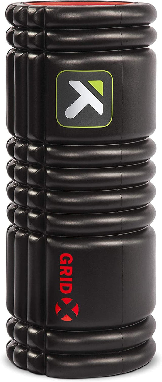 Triggerpoint GRID X Foam Roller with Free Online Instructional Videos, Extra Firm (13-Inch)