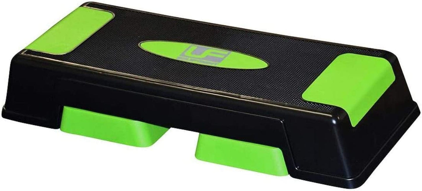 Urban Fitness Adjustable Aerobic Step Charcoal/Green