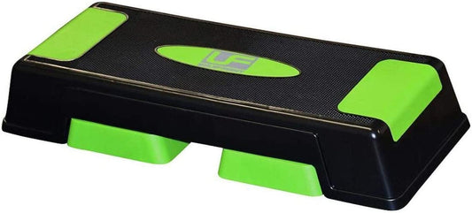 Urban Fitness Adjustable Aerobic Step Charcoal/Green