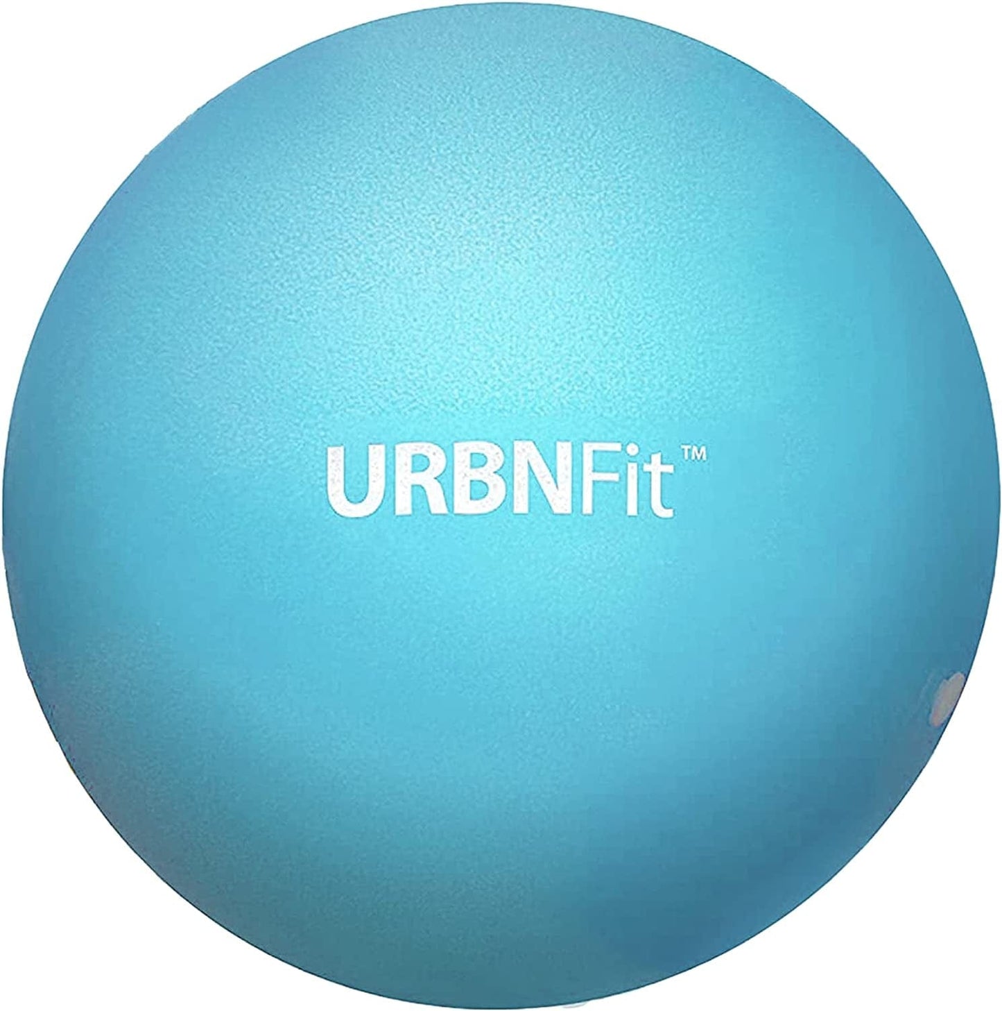 Urbnfit Small Exercise Ball - 9-Inch Mini Pilates Ball with Fitness Guide for Yoga, Barre, Physical Therapy, Stretching & Core Stability Workout