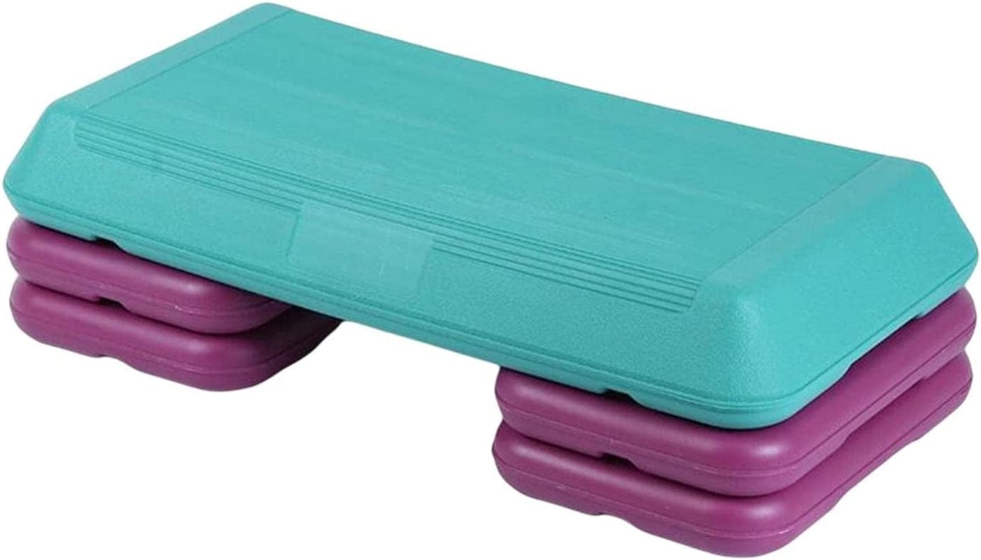 Vaveren Fitness Pedal anti Slip 3 Adjustable Heavy Duty Aerobic Step Platform for Child Men and Women Yoga Training Equipment Workout