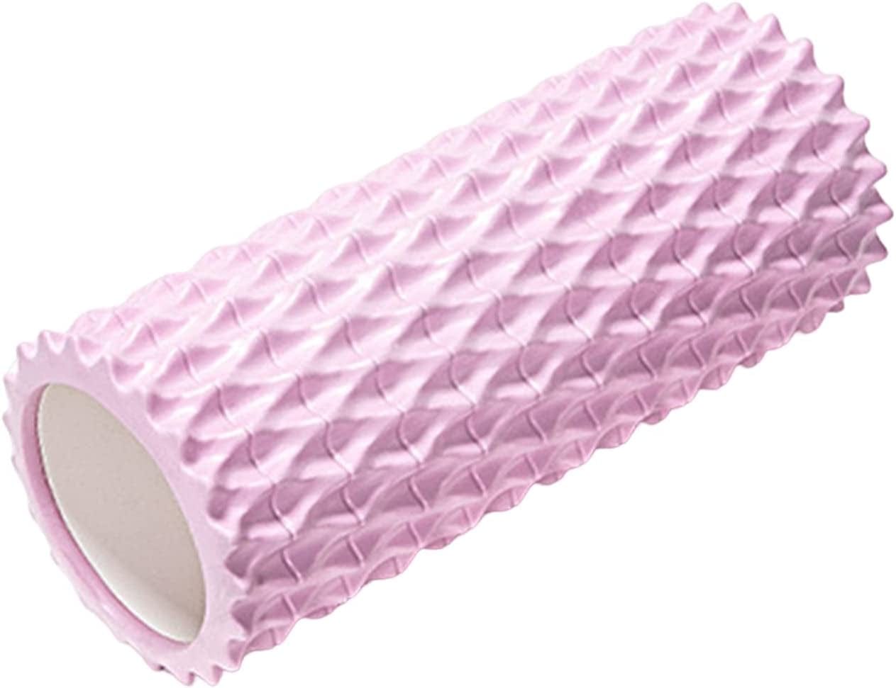 Wharick Yoga Foam Roller Massage Exercise EVA Fitness round Roller Physical Therapy for Back Pain, Legs Sports