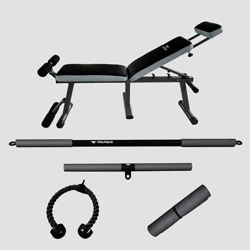 WOLFMATE Smart Fitness Trainer Equipment - Strength Training Machine Smart Fitness Trainer-Foldable Workout Device - Portable Workout Machine for Home Gym